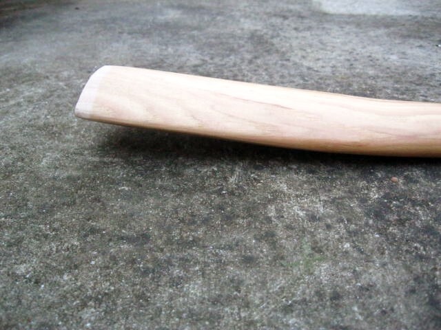 Hickory Off Set Broad Axe Handle 36" long. Made in USA