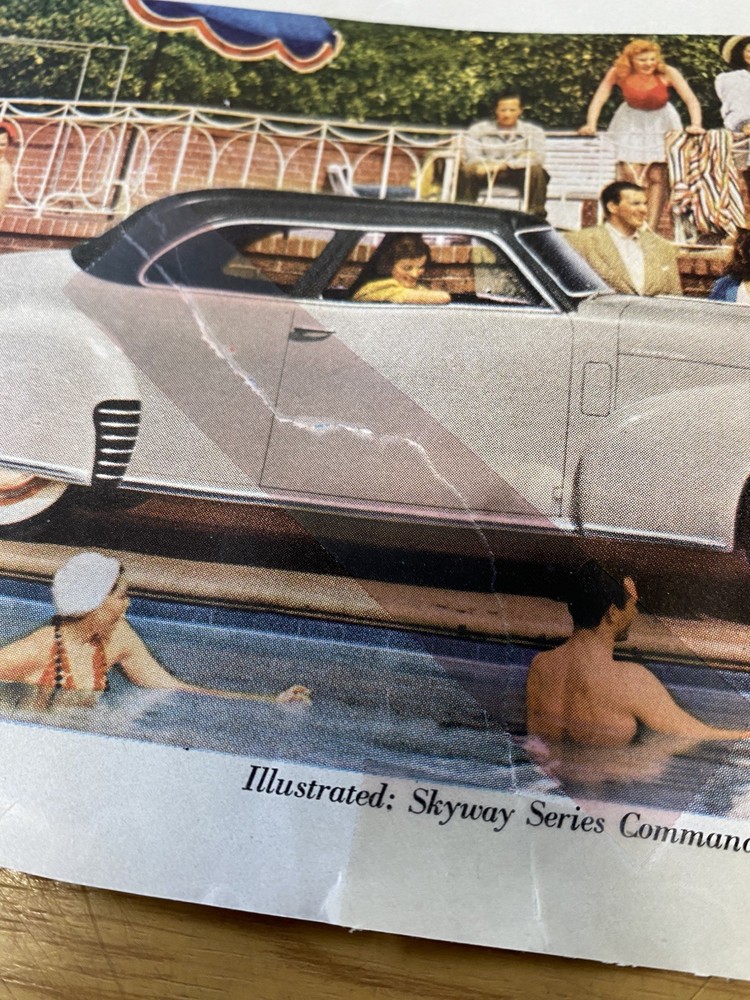 Studebaker Skyway Coupe Mrs. Lawrence Copley Thaw Original Print ad 1941