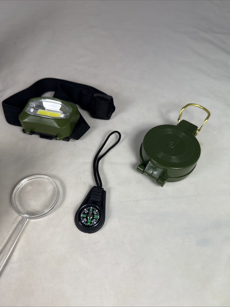 EYECLOPS Digital Microscope & Camera Plus Compass and Binoculars Lot of 6