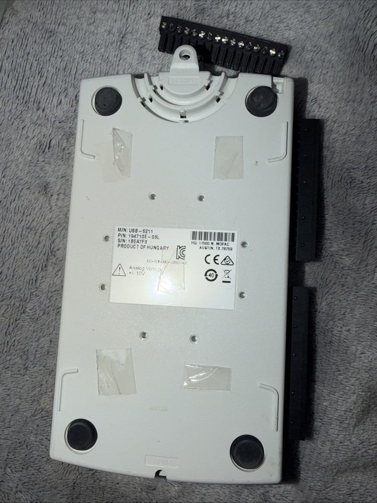 National Instruments NI USB-6211 Data Acquisition Device, Multifunction DAQ