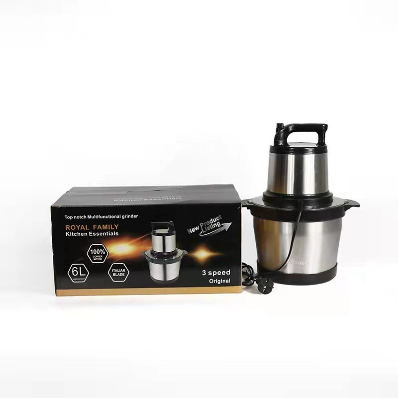 Multi-functional Dual-speed 6L Meat Churner Electric Cooking Machine Tool