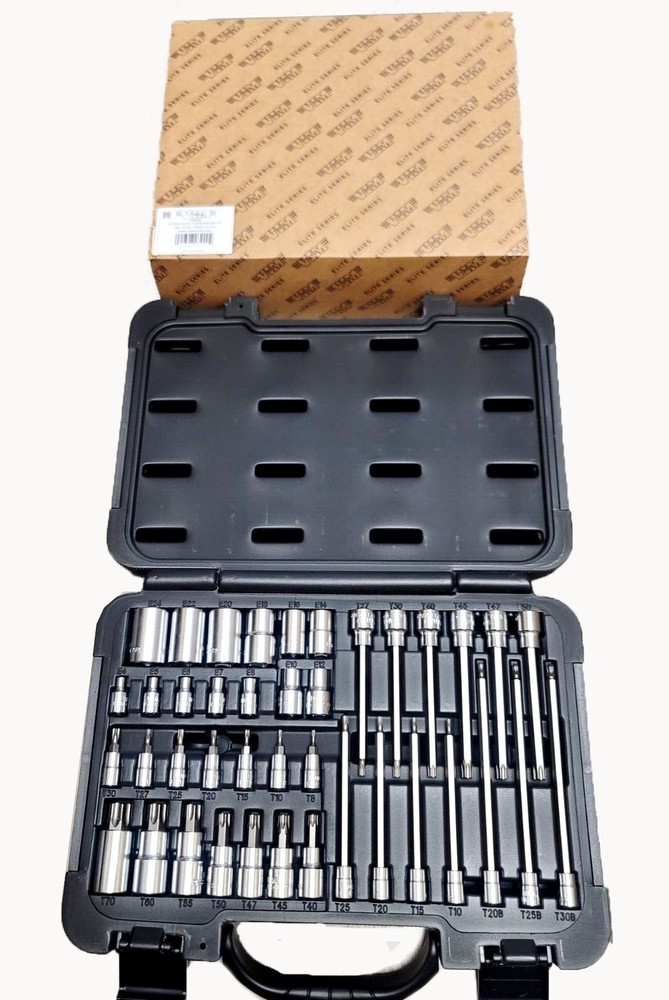 VIM Tools TMS40 PRO 40pc Elite Master Torx Bit / E-Torx Socket Set Short & Long