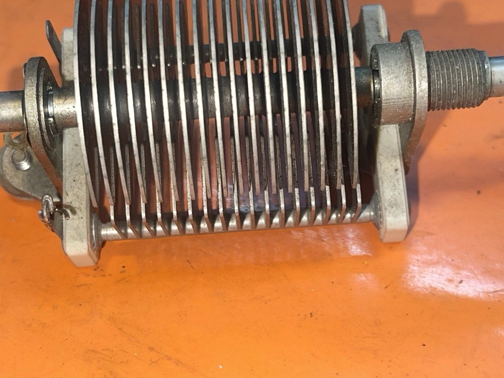 Johnson Viking Challenger Transmitter HV Plate Variable Capacitor Assembly Works