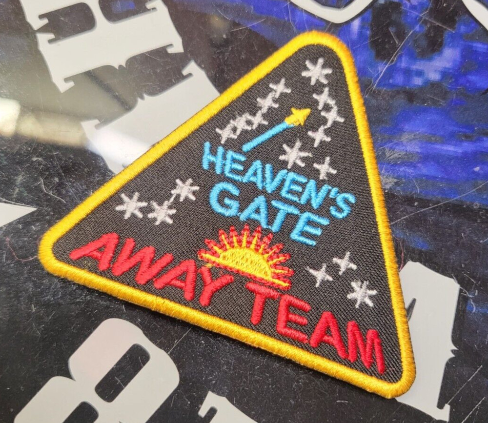 EMBROIDERED HEAVEN'S GATE AWAY TEAM PATCH (Please Read Ad)