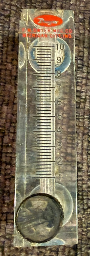 2 Dwyer Series Visi-Float Acrylic Flow Meter 0 - 10