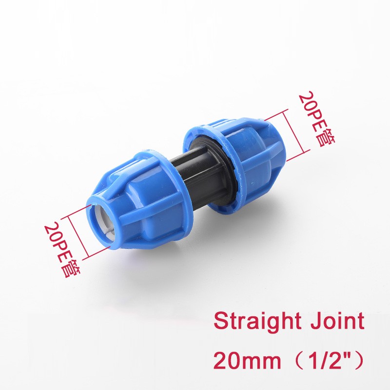 1/2"-1" PE Pipe Joint Compression fitting Connector Compression Coupling Fitting