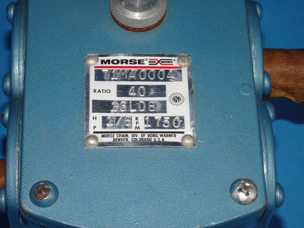 MORSE GEARBOX, RATIO 40 DA 691539 SC5
