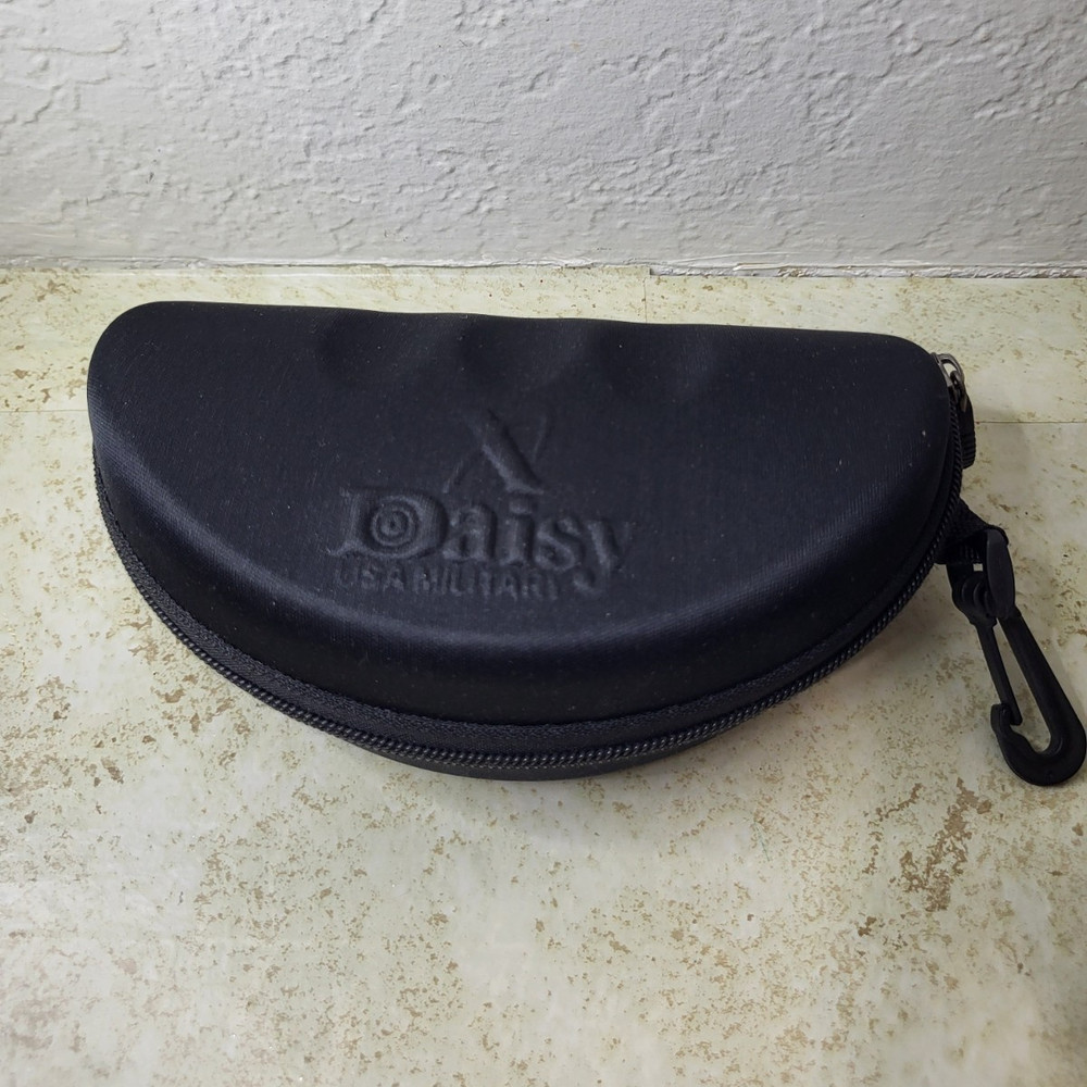 Daisy Military Polarized Safety Glasses Set, Interchangeable Lenses, Case