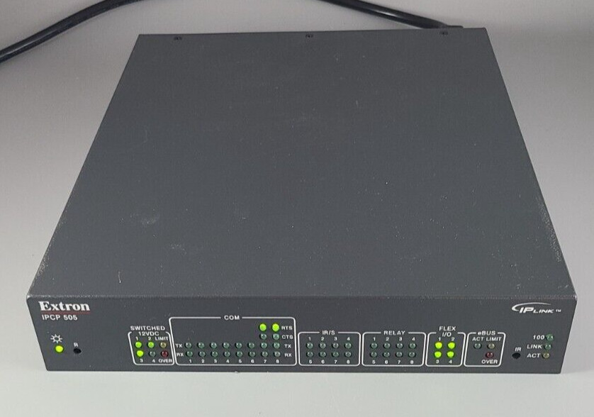 Extron IPCP 505 IP Link Control Processor Part # 33-1328-09