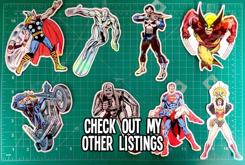 Wolverine Hulk 340 Mcfarlane Foil Sticker