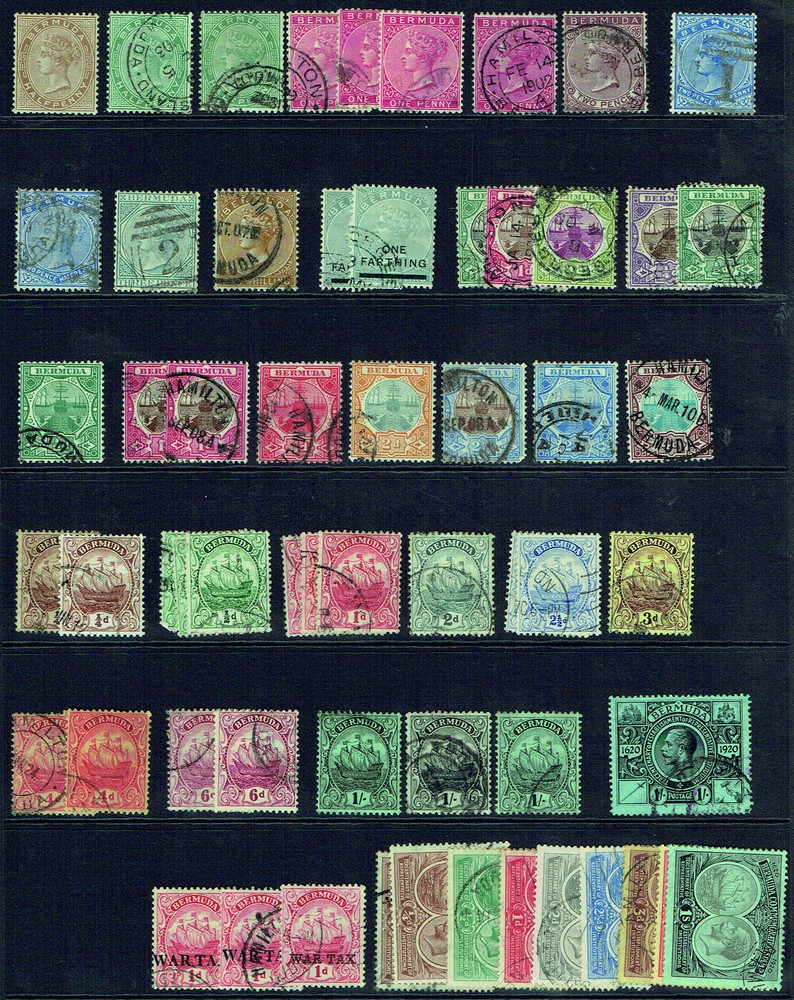 BERMUDA Useful collection from QV onwards with better - 42158