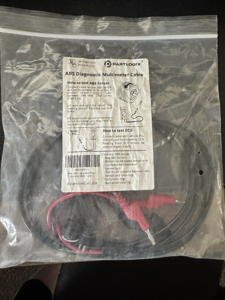 ABS Diagnostic Multimeter Cable Adapter