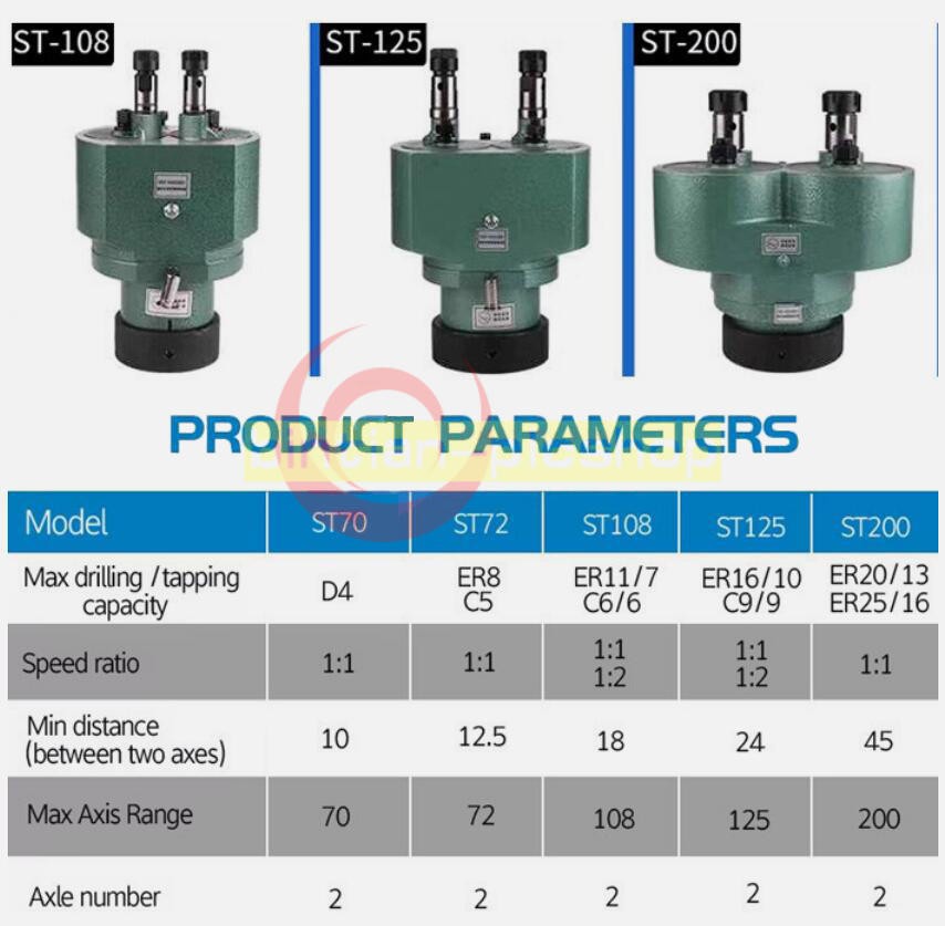 Two-Spindle Boring Machine Multi-spindle Drill Multi-Head Drill Tapping Machine