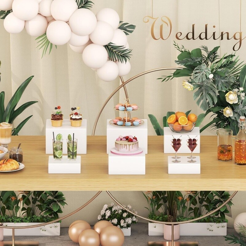 Buffet Risers Stands Food Display Cake Stand Nesting Riser Events Collectibles