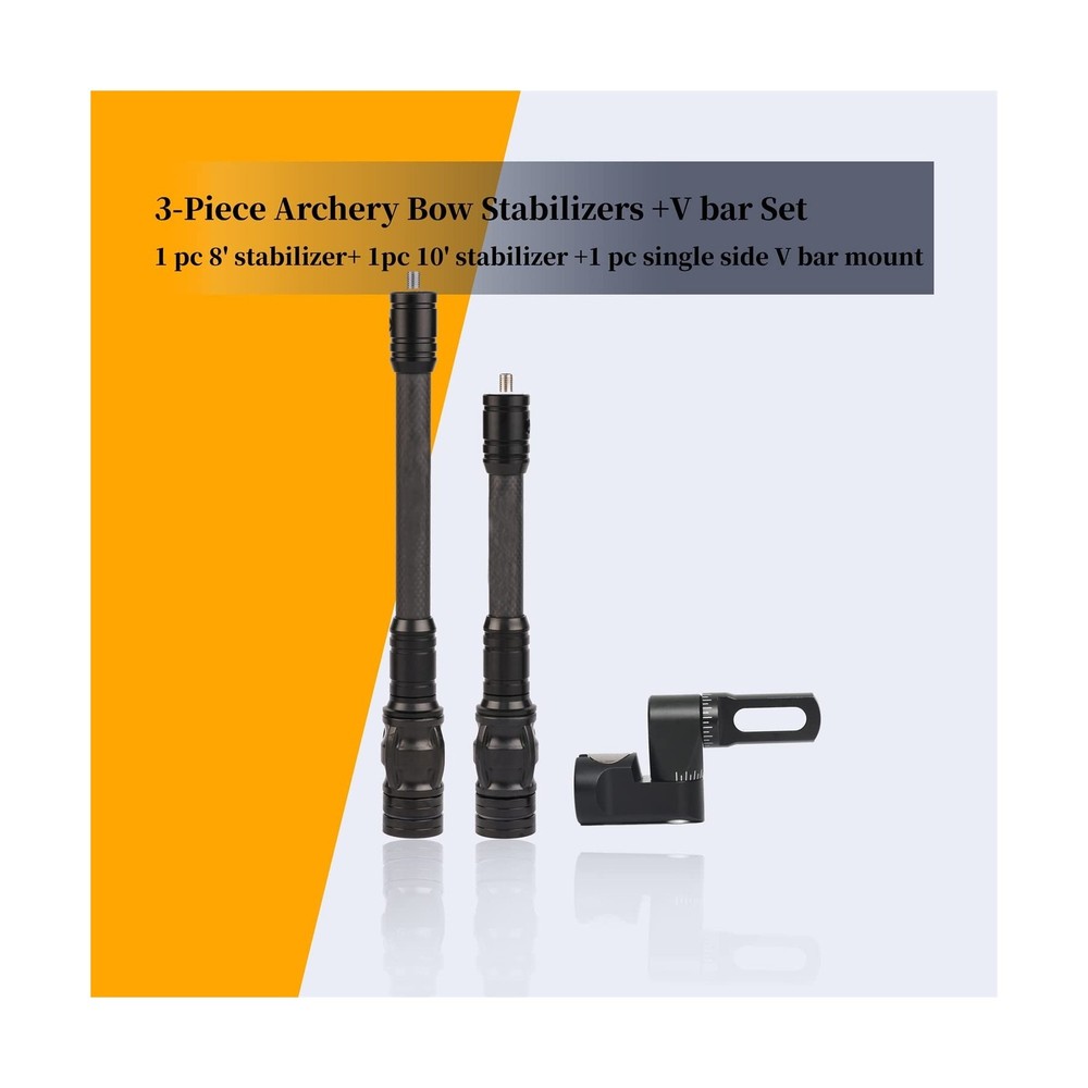 Archery Bow Stabilizer Set for Compound bow Hunting Stabilizer Kit including ...