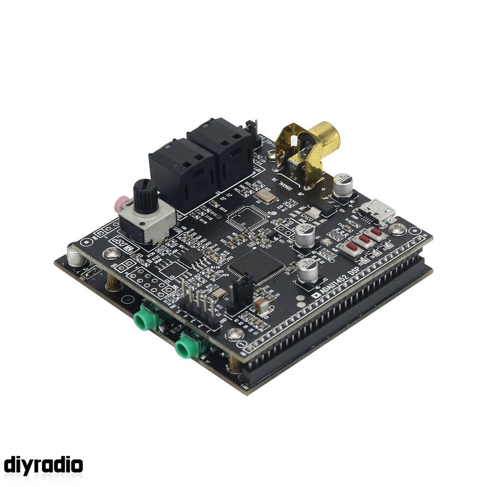 ADAU1452-DSP Development Board and AD1938 4 In 8 Out Decoder Board with USBi