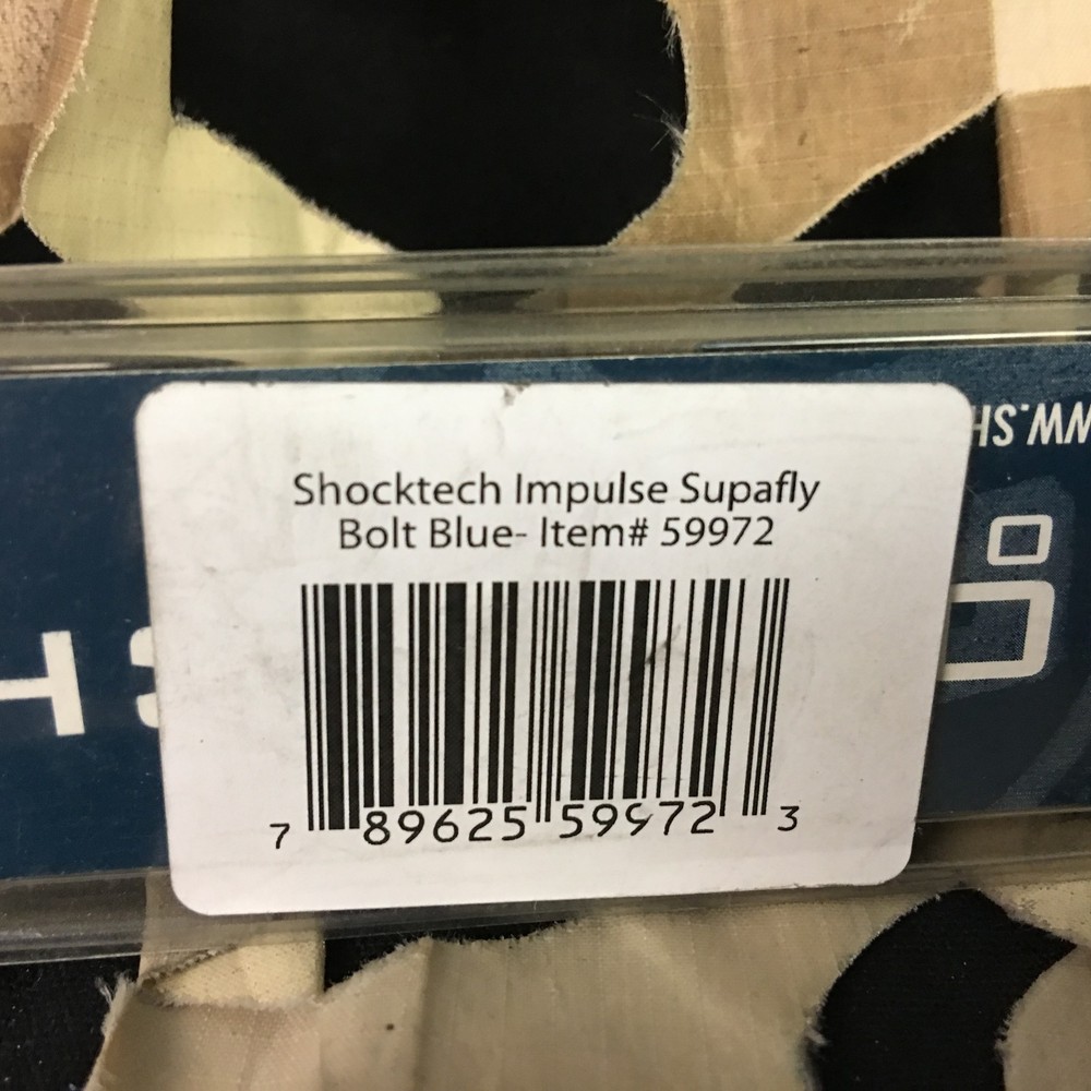 NEW Shocktech Smart Parts Impulse Super Fly Upgrade Bolt - Black/Blue