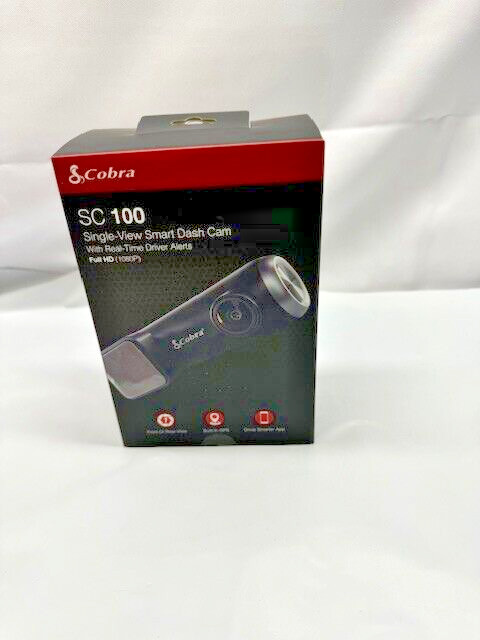 Cobra - SC 100 Single-View Smart Dash Cam *New
