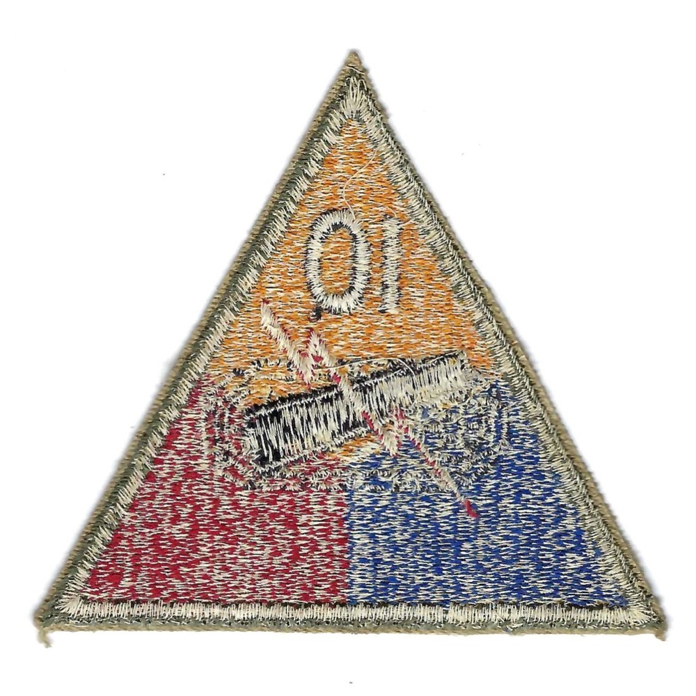 ORIGINAL WW II 10th ARMORED DIVISION PATCH patch