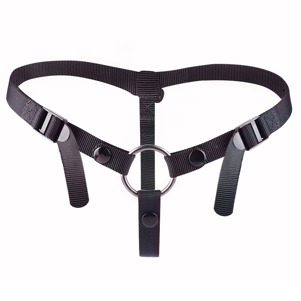 Adjustable Belt Harness For Strapon Player 4 Size Strap With Ring Wearable