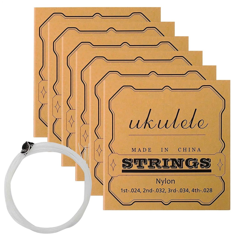 Ukulele Replace Strings Kit 5 Set Repair Accessory Ukulele Playing