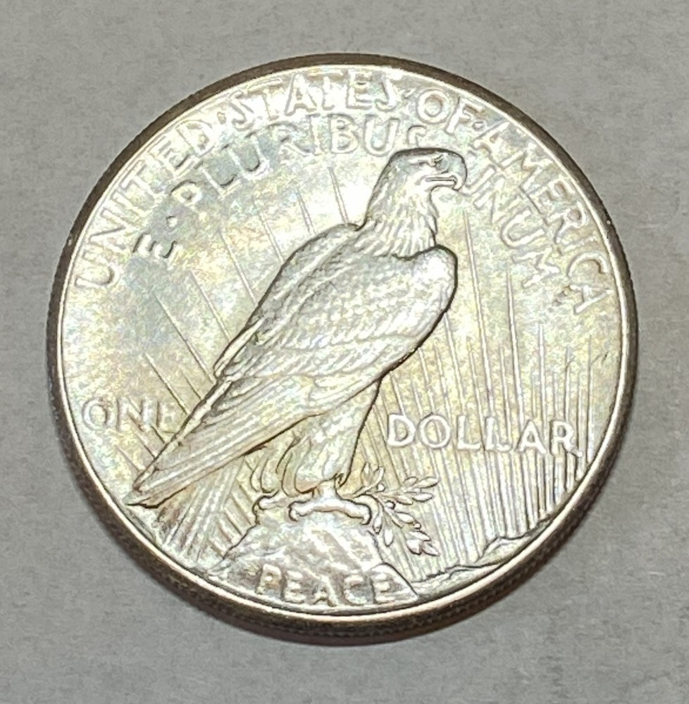 1927 $1 Peace Silver Dollar - #5