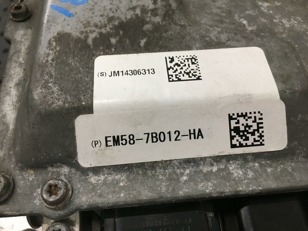 2014 FORD CMAX TRANSMISSION CONTROL MODULE INVERTER COMPUTER EM587B012HA