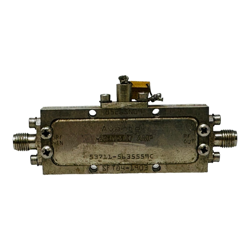 AVANTEK SFT84-1903 SMA AMPLIFIER USED