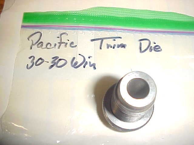 Pacific 30-30 Winchester Trim Die