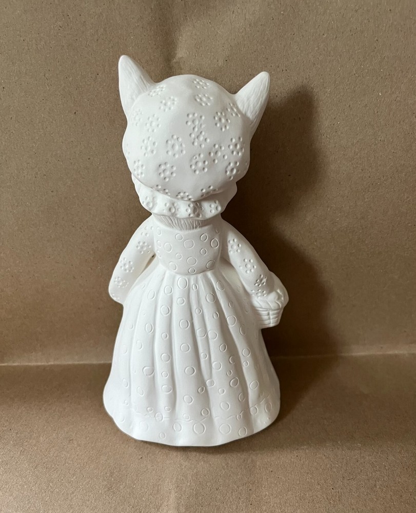 Ceramic Bisque Rabbit Family