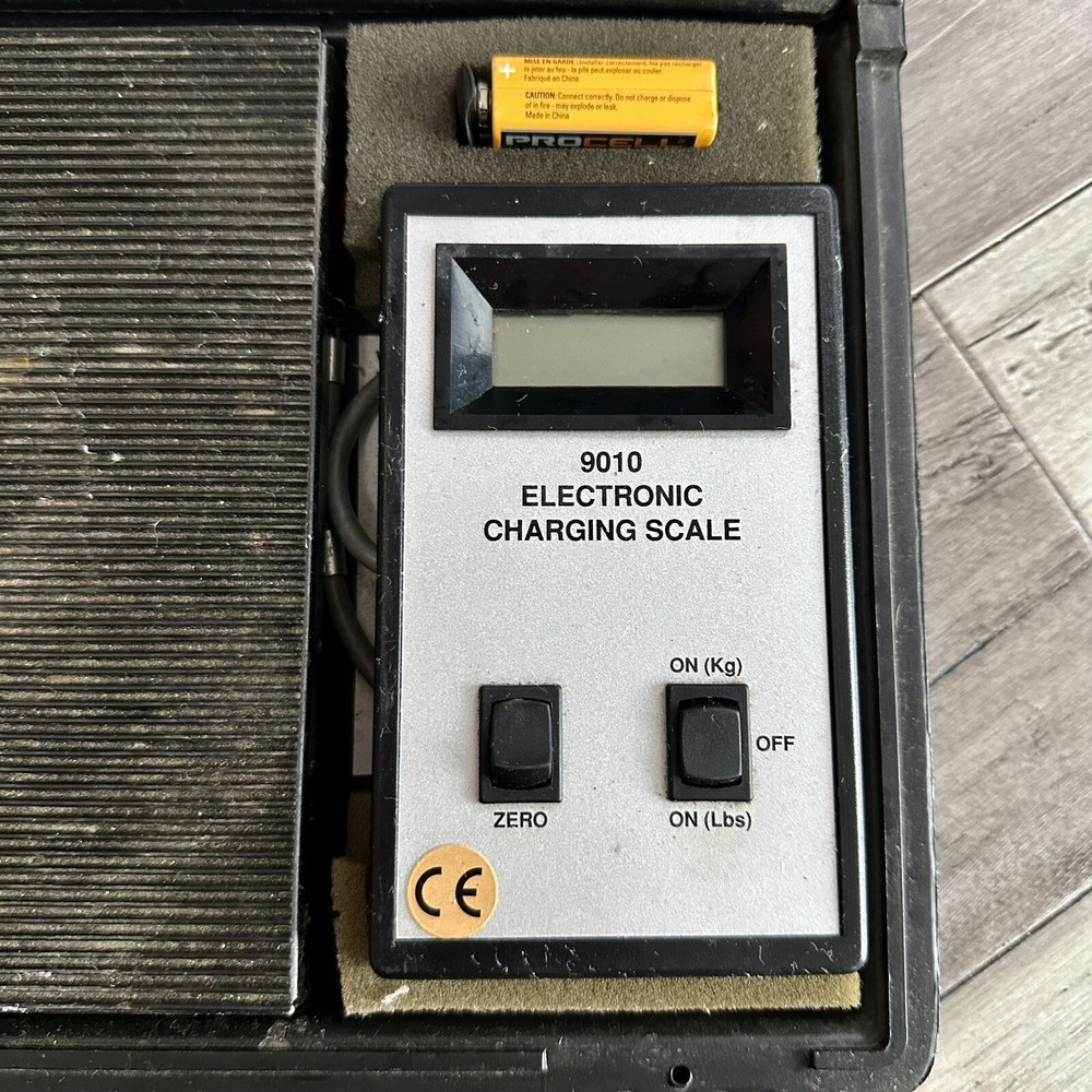 TIF Instruments 9010 Electronic Refrigerant Charging Scale in Case, Works