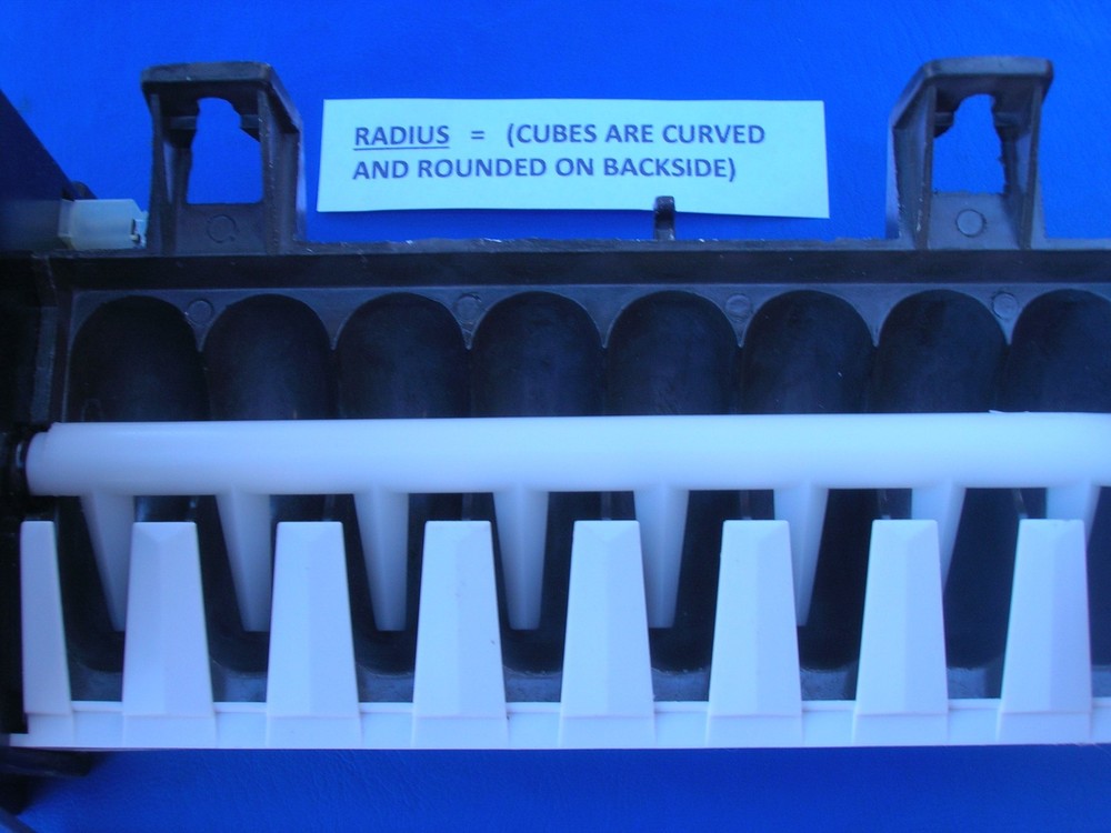 Frigidaire M1/SA8868 Crescent cube icemaker "RECEIVES" WH DIRECTLY into head