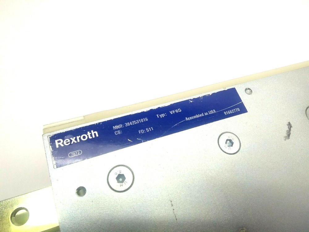 Bosch Rexroth 3842531016 VF65 Conveyor Return Idler