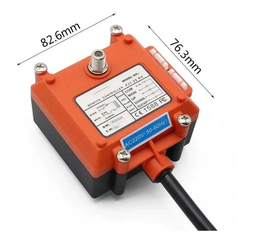 F21-2S Wireless Remote Controller Industrial Electric Hoist Remote Control