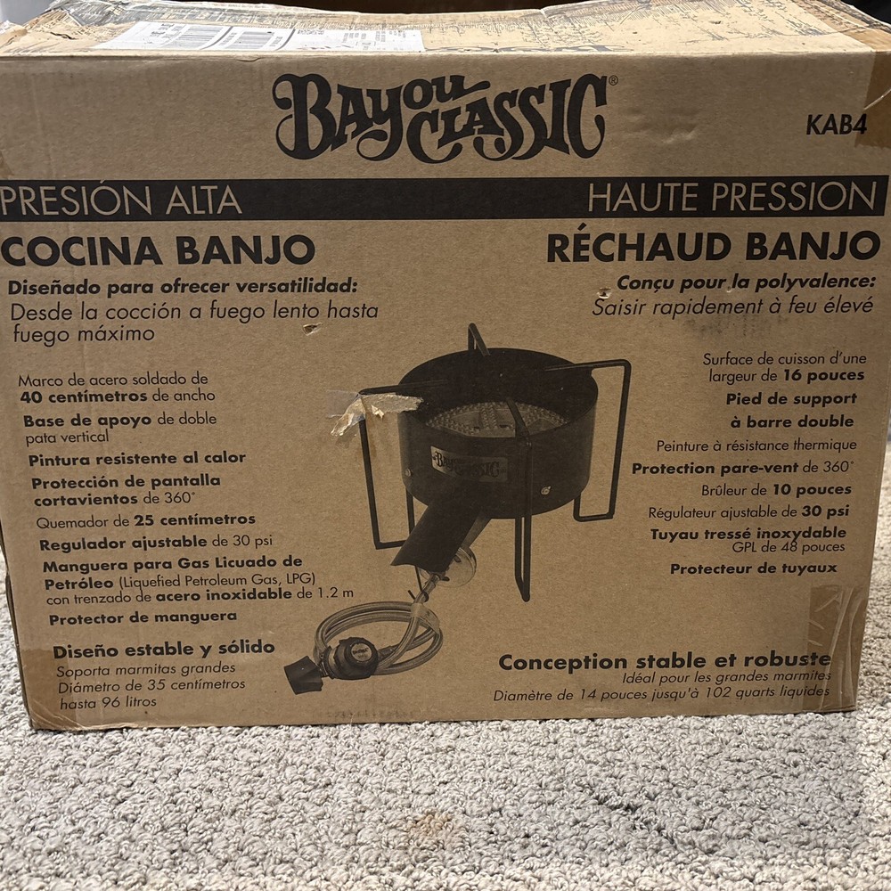 Bayou Classic KAB4 16" Banjo Cooker