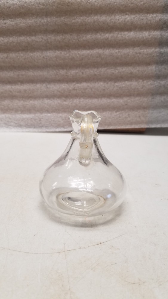 Clear Glass Ringed Neck Cruet (M)