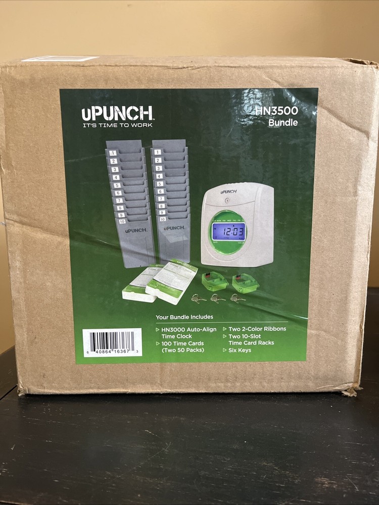uPunch Advanced Time Clock Bundle HN3500