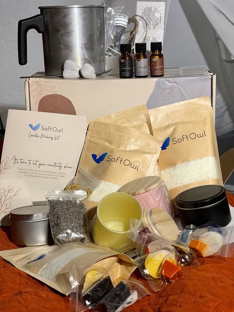 Candle Making Kit Complete Set (20+ Items) for Beginners