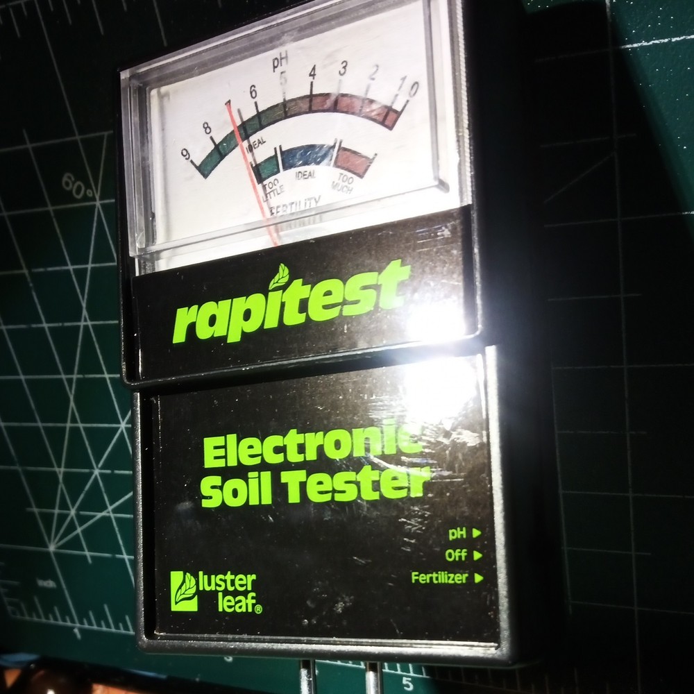 Rapitest ELECTRONIC SOIL TESTER NEW OPEN BOX NEVER USED