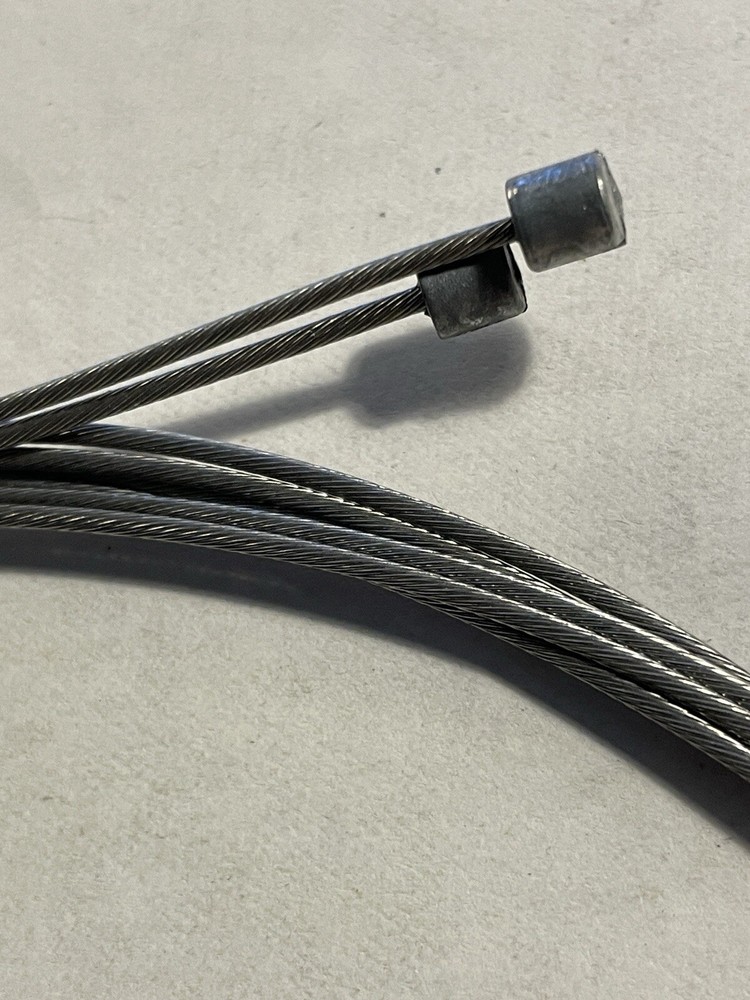 2 NOS Vintage Shimano Inner Shift Cable 1.2mm x 2050mm