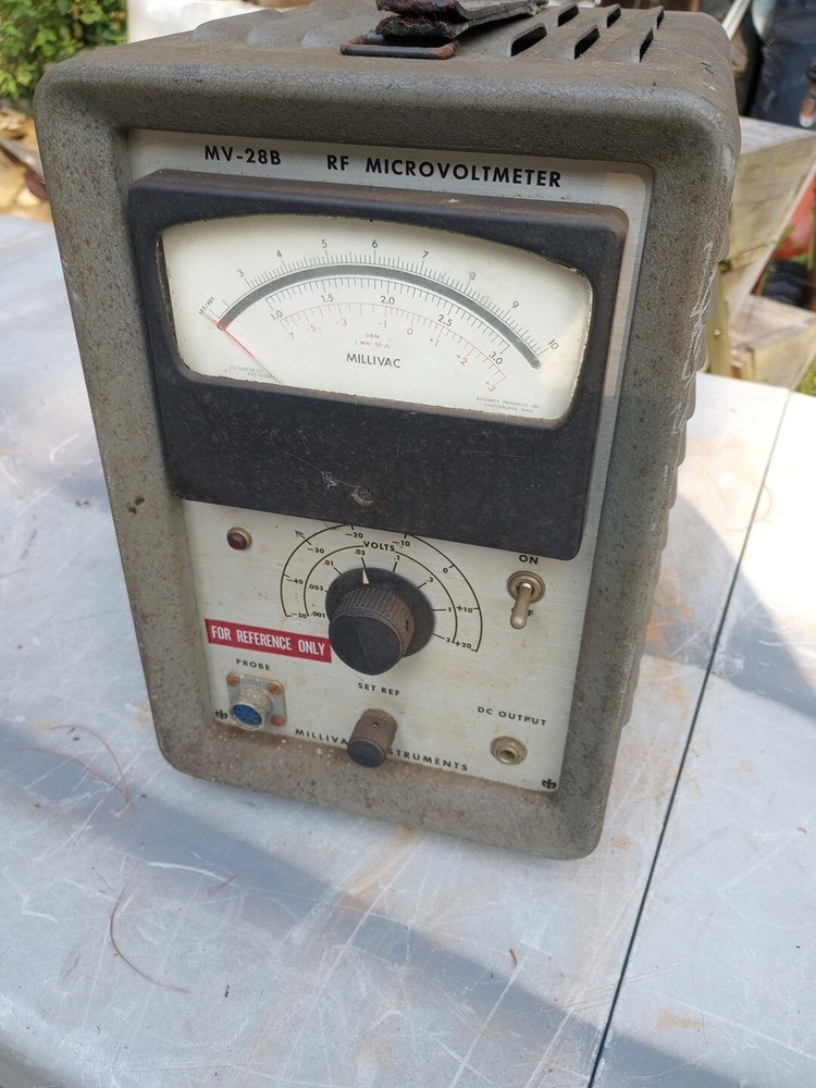Millivac Mv-28b Micro voltmeter