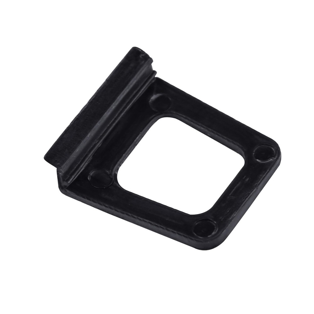 Window Screen Lift Tabs - Hollow, Universal, Black Plastic Pull Tabs (30 Pack)