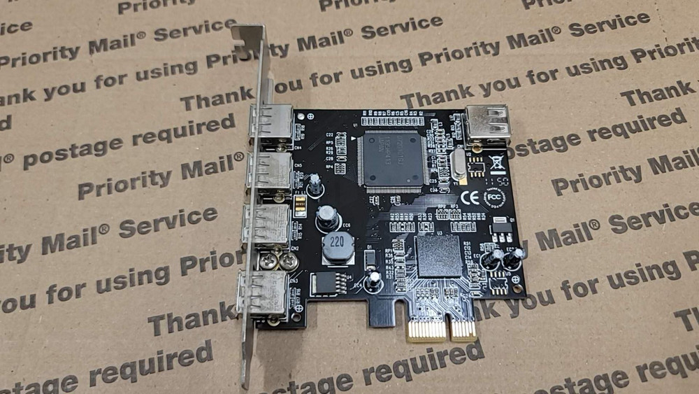 Syba PCI -Express USB 2.0 5-port Host Controller Card SD-PEX-NEC5U