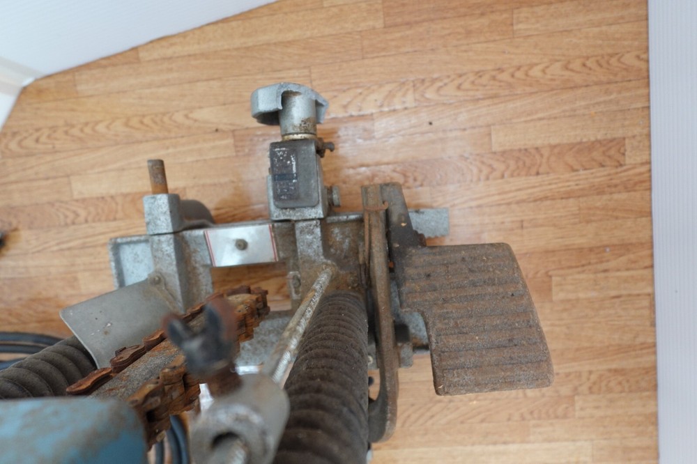 Makita Chain Mortiser 7100B Blue Tools 18mm sharp chain Tested Used Junk
