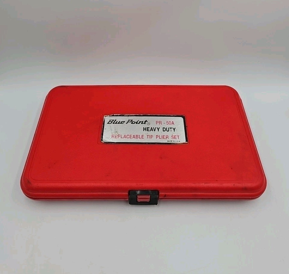 Blue-Point PR-50A Heavy Duty Replaceable Tip Plier Set