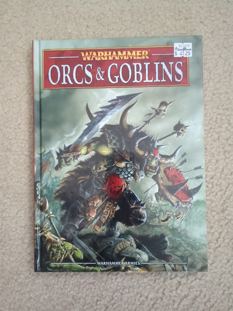 Warhammer Fantasy 8th Edition Orcs & Goblins Army Book