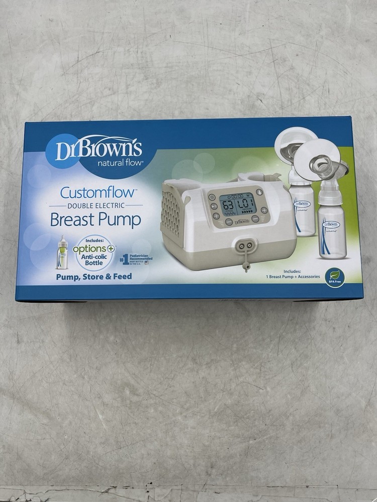 Dr. Brown’s Customflow Double Electric Breast Pump New In Box