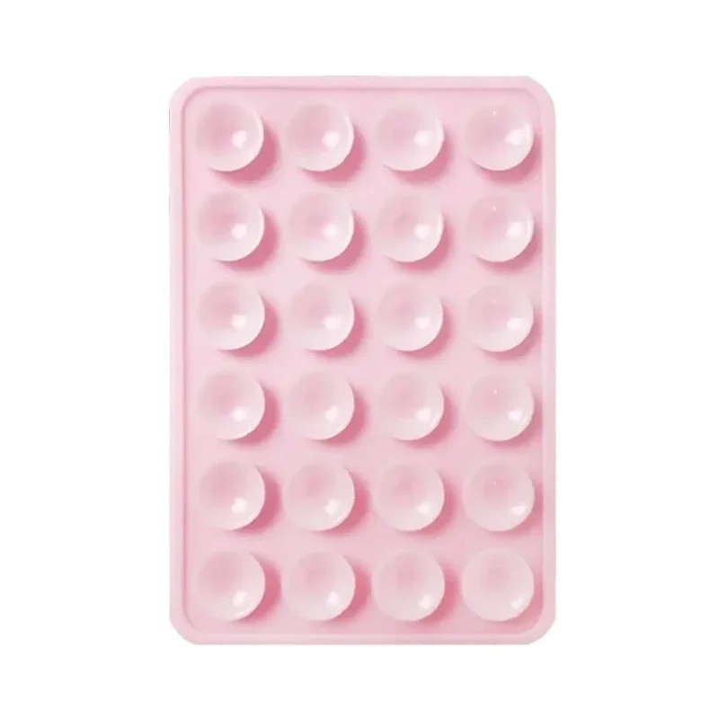 Silicone Suction Phone Holder Mat Multifunctional Suction Cup Wall Stand Square