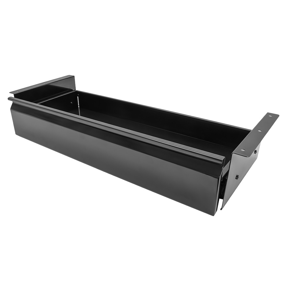 22” Black Space Saver Sliding Under Desk Storage Drawer Pull-out Drawer