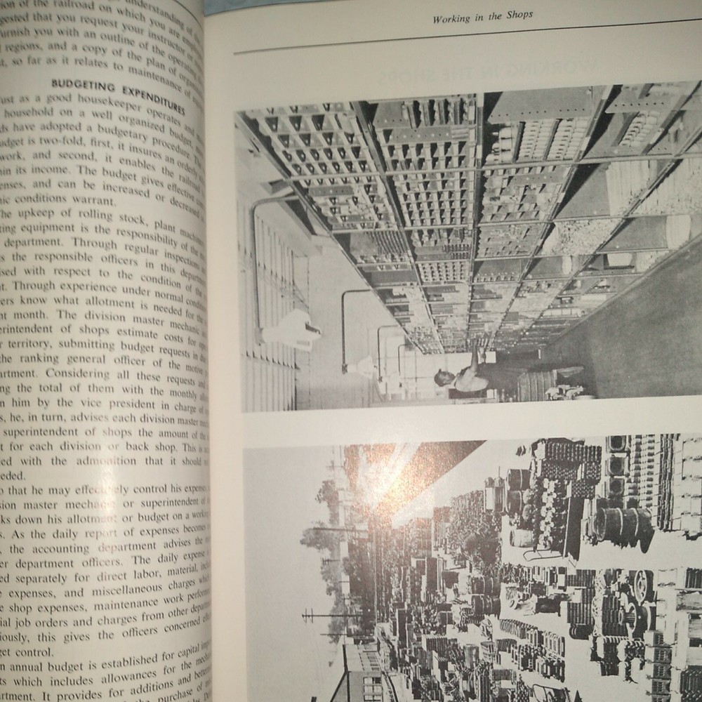 Working In The Shops Enginehouses & Dispatching Points Maintaining Equipment